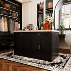 Commode Famapy 61W Meuble de Rangement pour Chambre à Coucher avec Prise Intégrée