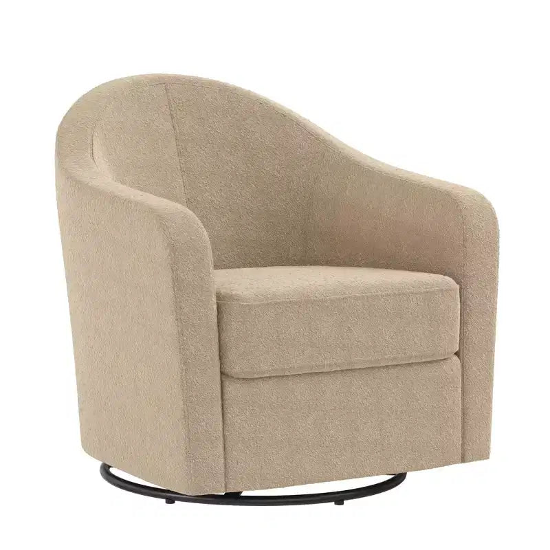 Fauteuil incurvé pivotant doux DHP