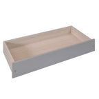 Lit plateforme Whisen Wood deux places avec lit gigogne et tiroirs