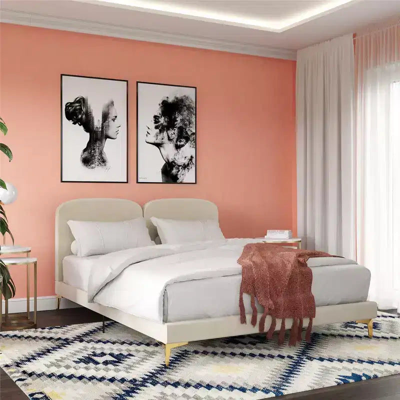 Lit rembourré Coco CosmoLiving by Cosmopolitan