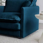 Optimisez Votre Confort : Canapé Modulable en U à Assise Profonde - 6 Places, 3 Ottomans, 5 Coussins pour une Détente Ultime