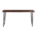 Jofran,Nature'S Edge Solid Acacia Counter Height Sofa Dining Table