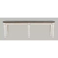Madison County Rustic Reclaimed Pine Farmhouse 54 Dining Bench
