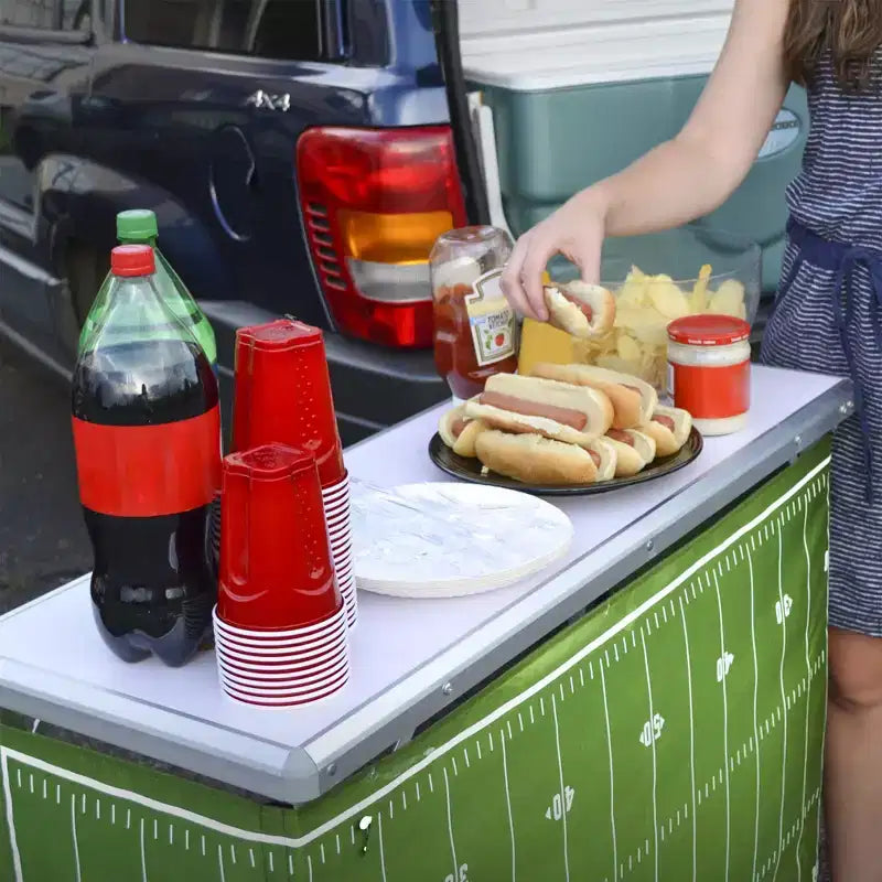 Table de bar portable GoBar pour événements - Station de bar mobile pop-up avec étui de transport