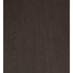 Table basse rectangulaire moderne Breckington Signature Design by Ashley avec bord en bois massif, brun foncé