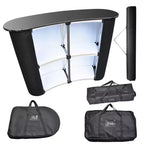 Comptoir pop-up Yescom, présentoir portable de salon professionnel, podium de promotion, support de vente au détail, pupitre de discours