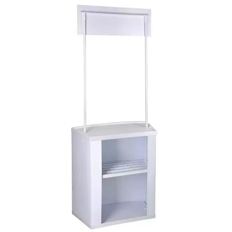 Comptoir de promotion portable Yescom, stand de salon professionnel pop-up, support de bannière d'affichage