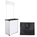 Yescom Portable Promotion Counter Table Pop Up Booth Trade Show Display Banner Stand