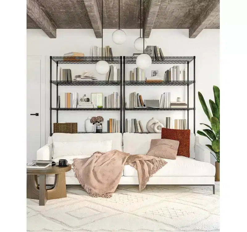 Étagère métallique en fil d'acier UltraDurable à 5 niveaux 48 x 24 de Seville Classics