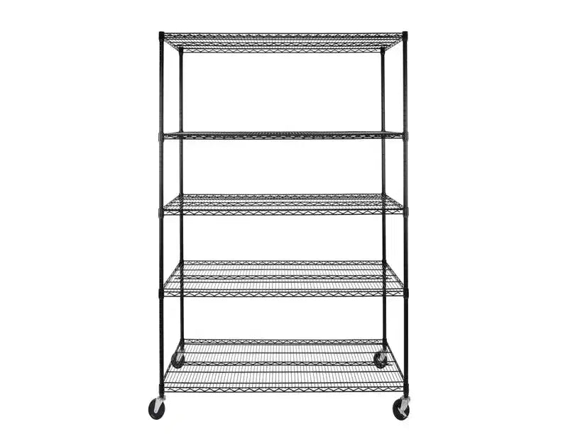 Étagère métallique en fil d'acier UltraDurable à 5 niveaux 48 x 24 de Seville Classics