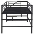 Lit mezzanine mi-hauteur Whisen 88,80''L 41,40''l 39,00''H avec escalier de rangement