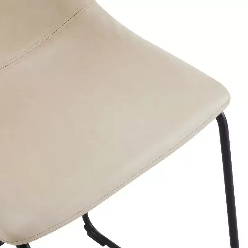 Tabourets de comptoir Christopher Knight Home Juliana modernes en similicuir et cadre en acier de 24 pouces (lot de 2)