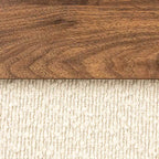 Pouffe Bouclé Polyvalent avec Rangement Caché Household Essentials