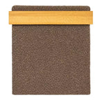 Pouffe Bouclé Polyvalent avec Rangement Caché Household Essentials