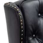 Fauteuil en bois, Chaise d'appoint moderne Chaise longue avec pieds en bois robustes pour salon chambre à coucher