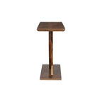 Christopher Knight Home Browni Console à pieds croisés en bois d'acacia rustique de 57 po