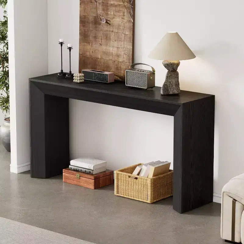 Christopher Knight Home Ihab Table console rectangulaire moderne minimaliste en bois