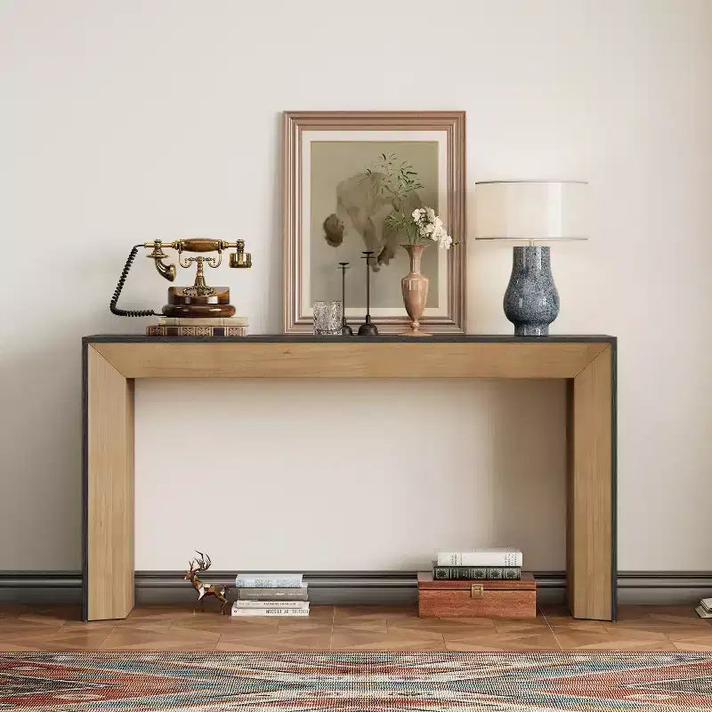 Christopher Knight Home Ihab Table console rectangulaire moderne minimaliste en bois