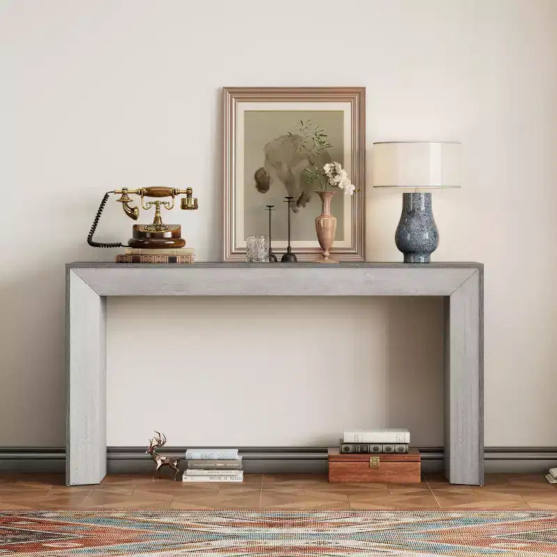 Christopher Knight Home Ihab Table console rectangulaire moderne minimaliste en bois