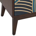 55 Downing Street Delilah Buffet d'appoint 2 portes multicolore de 89,5 cm de large