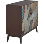 55 Downing Street Delilah Buffet d'appoint 2 portes multicolore de 89,5 cm de large