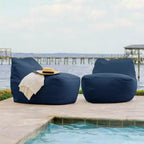 Fauteuil de jardin léger Big Joe Luft, tissu Sunbrella de qualité supérieure, rembourrage en billes ComfortFlow