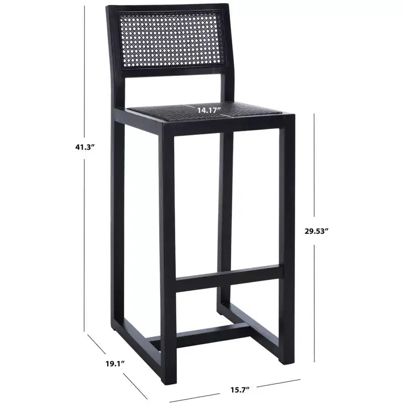 Tabouret de bar en rotin Seika - BST9503 - Safavieh