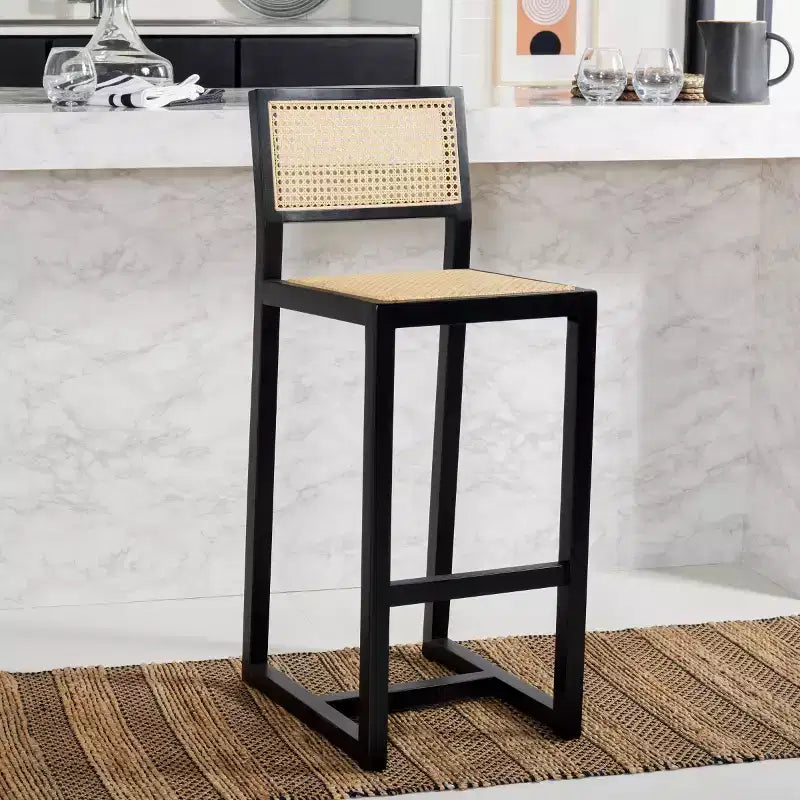 Tabouret de bar en rotin Seika - BST9503 - Safavieh