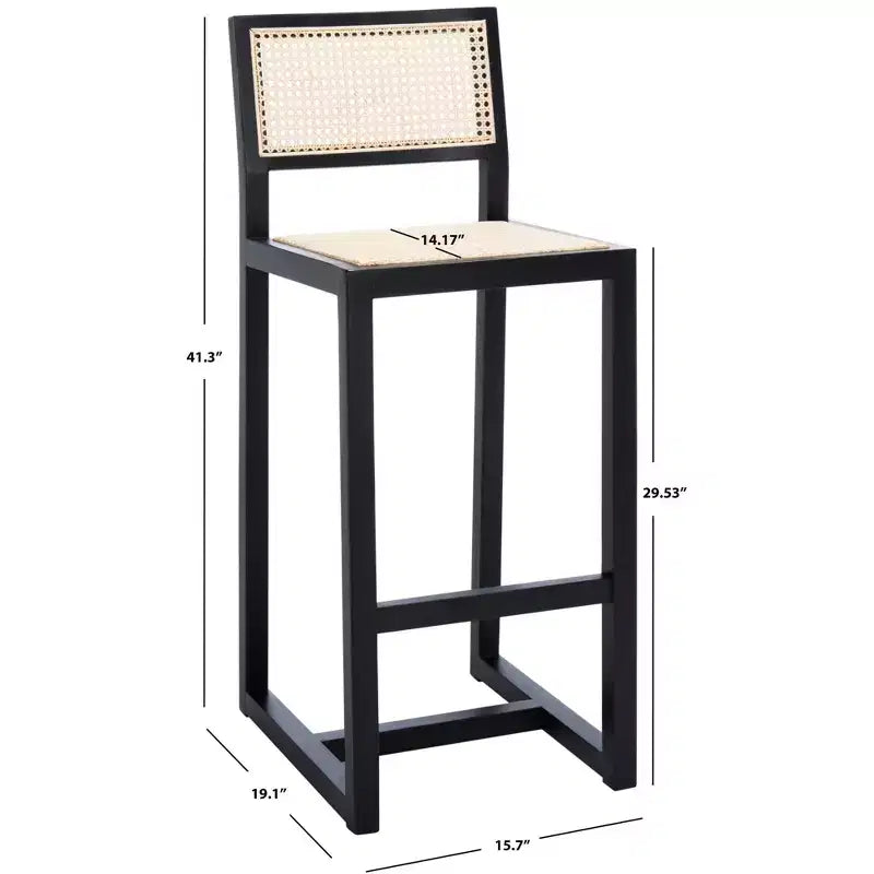 Tabouret de bar en rotin Seika - BST9503 - Safavieh