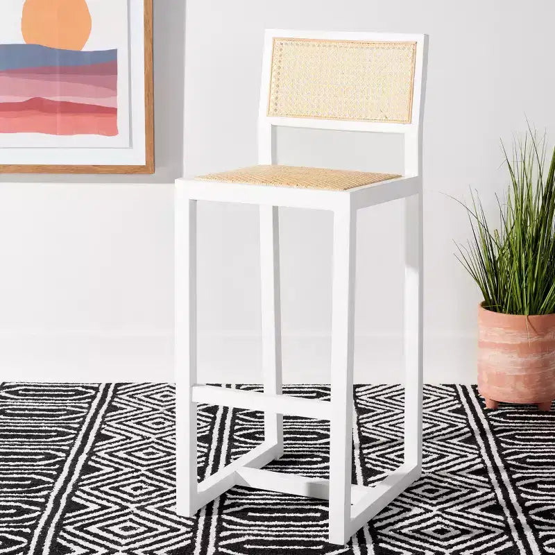 Tabouret de bar en rotin Seika - BST9503 - Safavieh