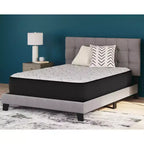 Signature Design by Ashley Elite Springs, matelas ferme de 14 po – Mousse à mémoire de forme et ressorts ensachés – Matelas en boîte