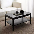 Table basse rectangulaire Talcott de Kate and Laurel, 36x20x18, noire