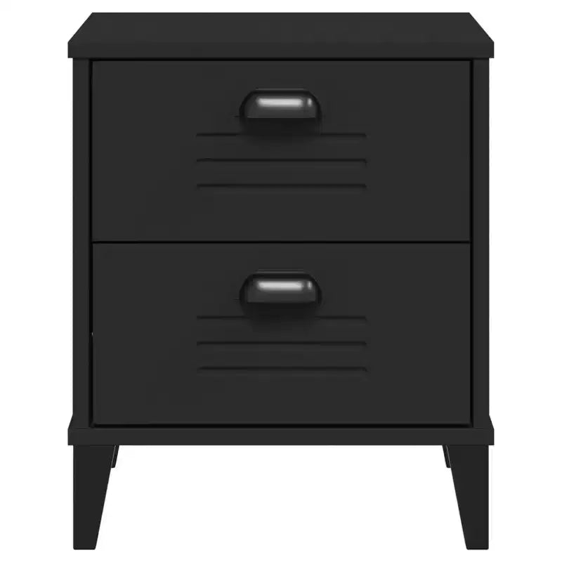 vidaXL Table de chevet D'appoint Meuble de chambre à coucher Bois d'ingénierie