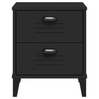 vidaXL Table de chevet D'appoint Meuble de chambre à coucher Bois d'ingénierie