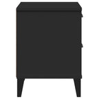 vidaXL Table de chevet D'appoint Meuble de chambre à coucher Bois d'ingénierie