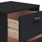 vidaXL Table de chevet D'appoint Meuble de chambre à coucher Bois d'ingénierie
