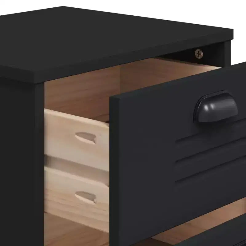vidaXL Table de chevet D'appoint Meuble de chambre à coucher Bois d'ingénierie