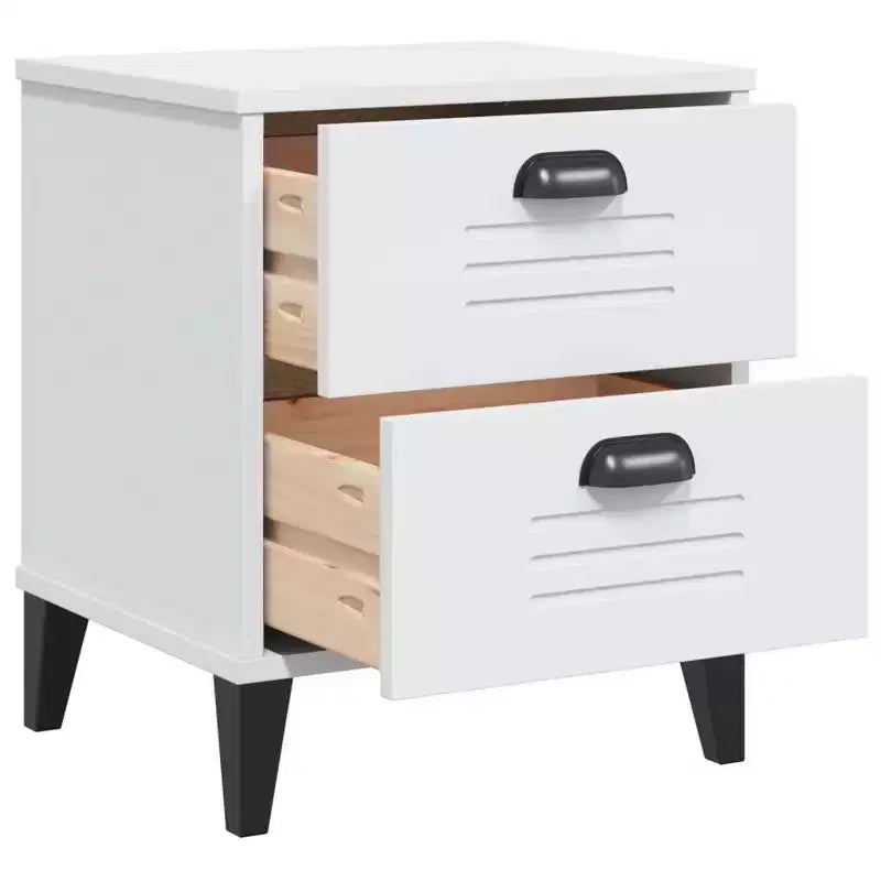 vidaXL Table de chevet D'appoint Meuble de chambre à coucher Bois d'ingénierie