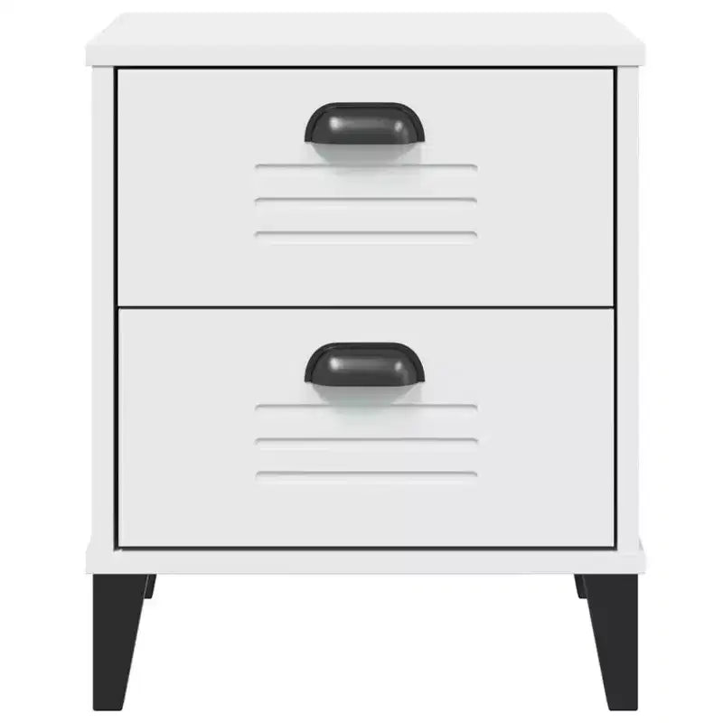 vidaXL Table de chevet D'appoint Meuble de chambre à coucher Bois d'ingénierie