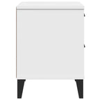 vidaXL Table de chevet D'appoint Meuble de chambre à coucher Bois d'ingénierie