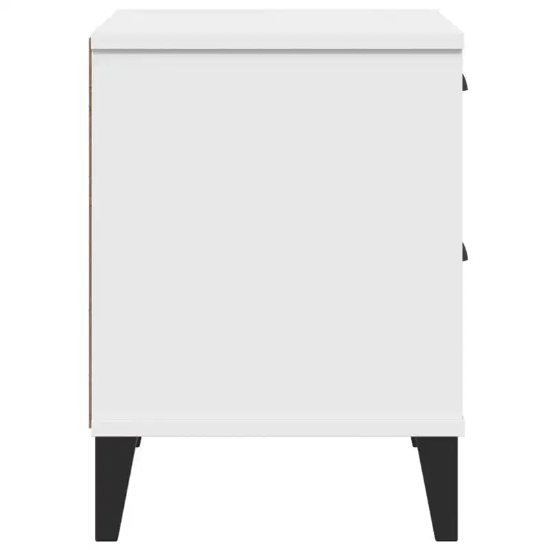 vidaXL Table de chevet D'appoint Meuble de chambre à coucher Bois d'ingénierie