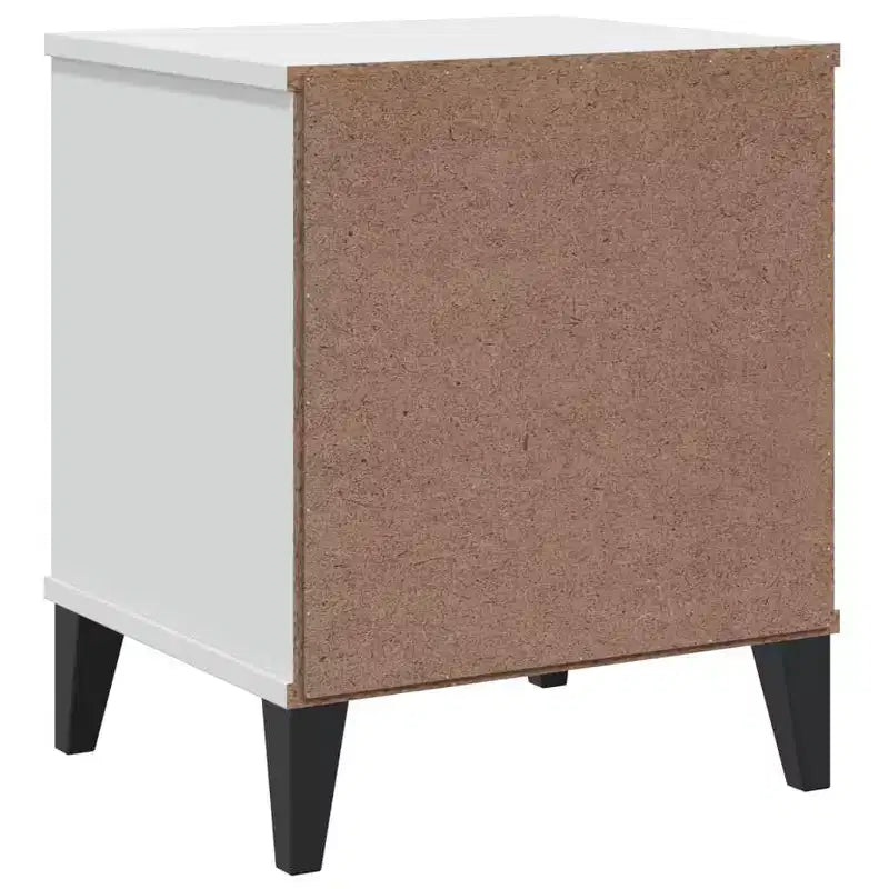 vidaXL Table de chevet D'appoint Meuble de chambre à coucher Bois d'ingénierie