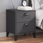 vidaXL Table de chevet D'appoint Meuble de chambre à coucher Bois d'ingénierie