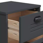 vidaXL Table de chevet D'appoint Meuble de chambre à coucher Bois d'ingénierie