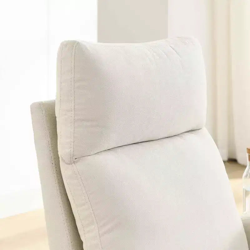 Fauteuil d'appoint moderne avec dossier haut Fauteuil de salon Fauteuil à bascule