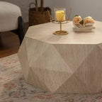Table basse GDFStudio Beaufort en bois de sapin de 37,4 po de forme irrégulière