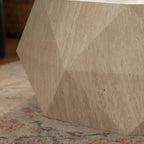 Table basse GDFStudio Beaufort en bois de sapin de 37,4 po de forme irrégulière