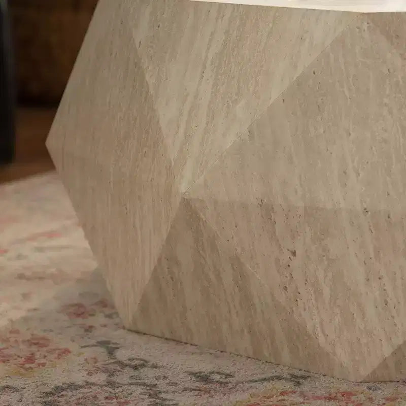 Table basse GDFStudio Beaufort en bois de sapin de 37,4 po de forme irrégulière