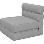 Fauteuil convertible moderne avec oreiller amélioré, lits pliants en mousse à mémoire de forme, canapé de sol confortable