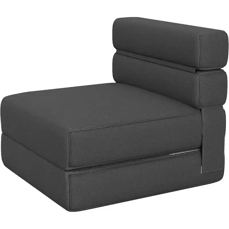 Fauteuil convertible moderne avec oreiller amélioré, lits pliants en mousse à mémoire de forme, canapé de sol confortable